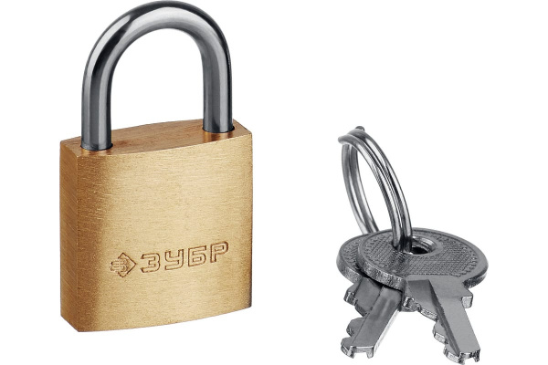 Навесной замок ЗУБР 20 мм 37130-20