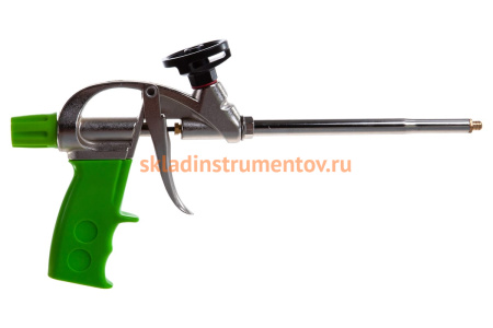 Пистолет для монтажной пены, усиленный алюминиевый корпус СИБРТЕХ 88671
