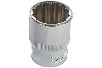 Головка торцевая 1/2” 22 L=38мм JTC 43822