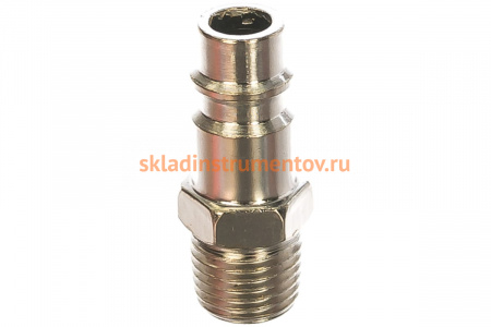 Соединение разъёмное U107 2М рапид папа – наружная резьба 1/4" Zitrek 018-0939
