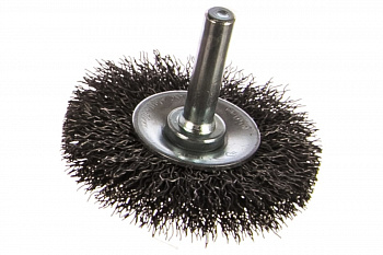 Щетка дисковая ПРОФЕССИОНАЛ (50 мм; 0.3 мм; витая стальная проволока) для дрели ЗУБР 35198-050_z02