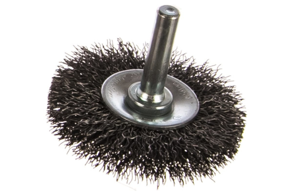 Щетка дисковая ПРОФЕССИОНАЛ (50 мм; 0.3 мм; витая стальная проволока) для дрели ЗУБР 35198-050_z02