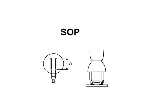 Насадка SOP (4.5х11.8 мм) для паяльной станции SS-989B ProsKit 9SS-900-H 00271485 Насадка SOP (4.5х11.8 мм) для паяльной станции SS-989B ProsKit 9SS-900-H 00271485