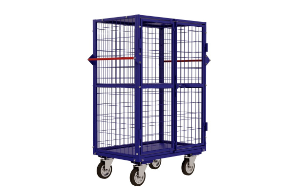 Сетчатый шкаф  RUSKLAD ШСМ 2 (600x900x1200) d160мм, дно - листовой металл, с двумя дверками Сетчатый шкаф  RUSKLAD ШСМ 2 (600x900x1200) d160мм, дно - листовой металл, с двумя дверками