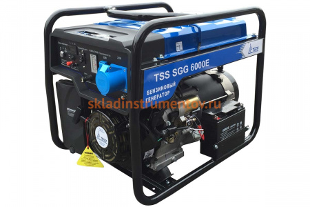 Бензогенератор ТСС SGG 6000 E 014974