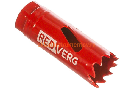 Коронка биметаллическая 19 мм REDVERG 6627096