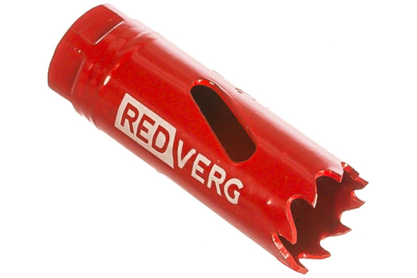 Коронка биметаллическая 19 мм REDVERG 6627096