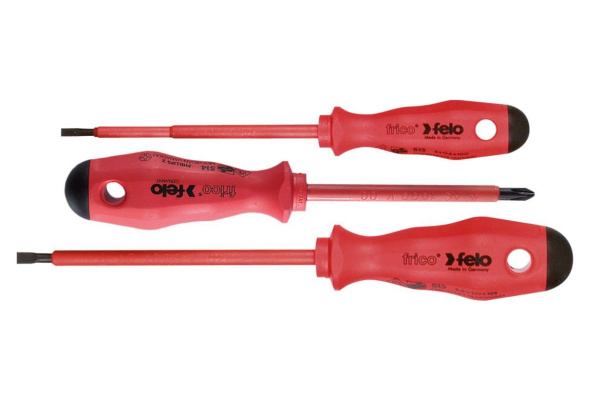 Набор диэлектрических отверток SL/PH, 3 шт Felo 51393114