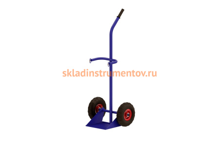 Тележка для баллона с фиксацией ремнем RUSKLAD ГБР 1 d250мм пневмо Тележка для баллона с фиксацией ремнем RUSKLAD ГБР 1 d250мм пневмо
