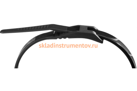 Кабельные стяжки ЗУБР КОБРА черные, нейлоновые 30935-76-280