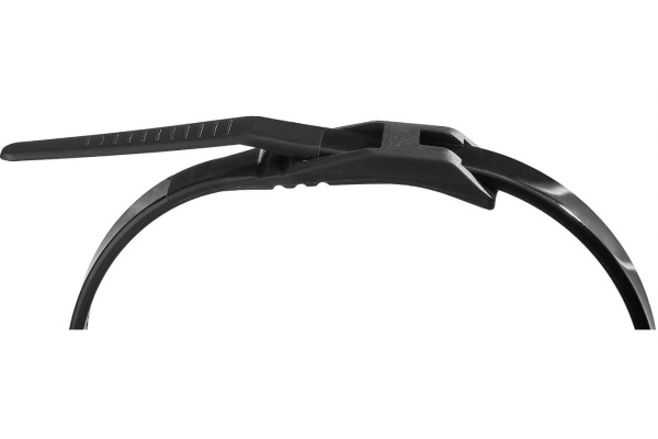 Кабельные стяжки ЗУБР КОБРА черные, нейлоновые 30935-76-280