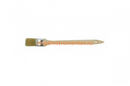 Радиаторная кисть VOREL 50мм деревянная ручка 9562