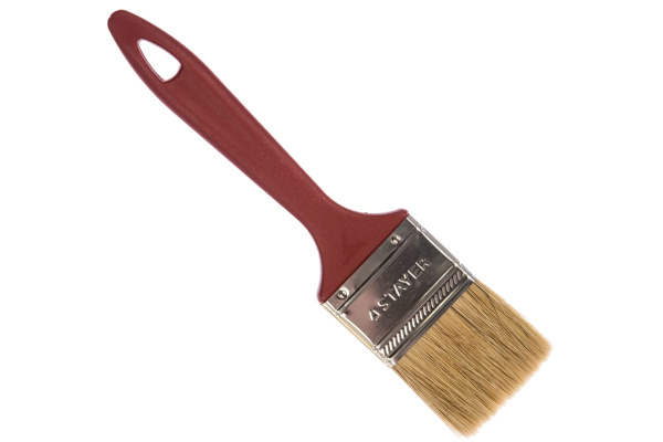 Плоская кисть STAYER UNIVERSAL-MASTER светлая натуральная щетина 50мм 0107-50_z01