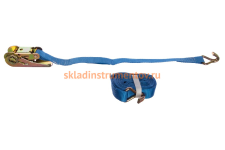 Стяжной ремень для крепления груза 0,4/0,8т 4,5м РОМЕК 25.04.1.0 2000000012810
