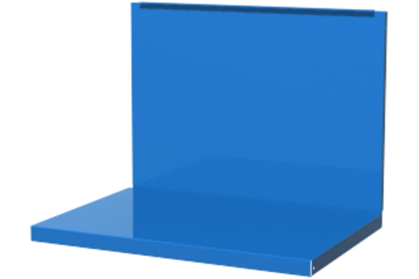 Полка/стенка для бестумбового и двухтумбового верстака, синяя FERRUM 01.500-5015