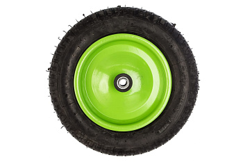 Колесо пневматическое 3,00-8, длина оси 90 мм ,подшипник 16 мм СИБРТЕХ 68971