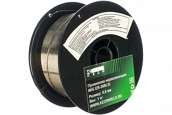Проволока нержавеющая MIG ER-308LSi (1 кг; 0.8 мм) Кедр 7220114