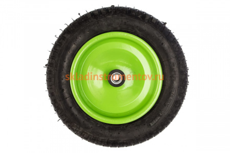 Колесо пневматическое 3,00-8, длина оси 90 мм ,подшипник 16 мм СИБРТЕХ 68971