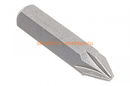 Бита короткая крестовая (PZ2; 5/16") Hans 032-4PZ2