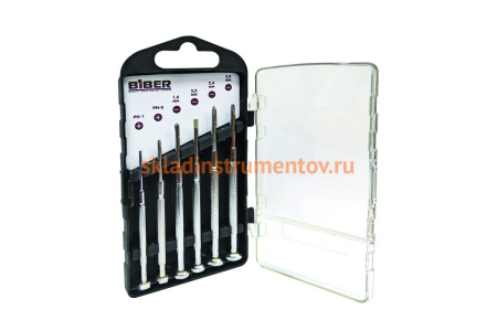 Набор отверток для точных работ 6шт Biber 85565 тов-159180