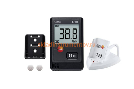 Комплект логгера данных температуры/влажности Testo 174 H с USB-интерфейсом 0572 0566