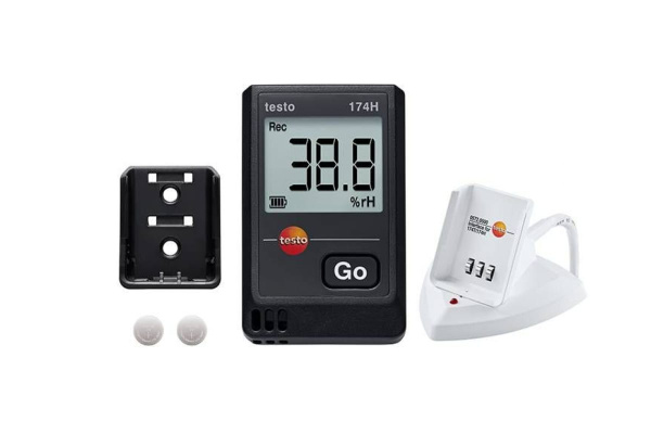 Комплект логгера данных температуры/влажности Testo 174 H с USB-интерфейсом 0572 0566
