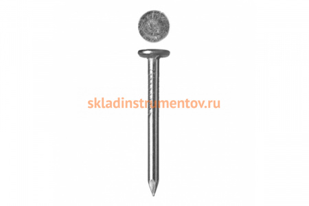 Гвозди с большой потайной головкой ЗУБР цинк 60 х 3.0 мм 220 шт. 4-305091-30-060