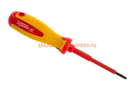 Диэлектрическая отвертка Ph0x75 мм MATRIX PROFESSIONAL Insulated 12924