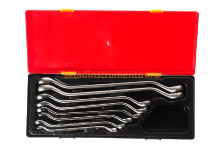 Набор накидных ключей 8-24мм 45град. в кейсе 8шт JTC-K6082