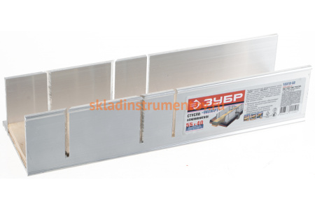 Алюминиевое стусло Зубр Эксперт с фанерной подложкой для заготовок 55x40 мм 15378-50