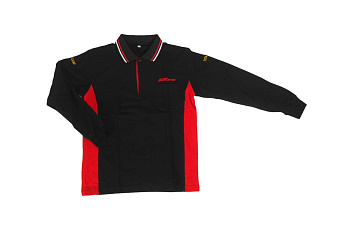 Мужская рубашка-поло с длинным рукавом JTC, размер L, JTC-D02L