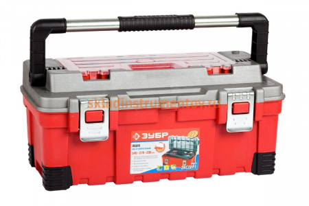 Ящик для инструмента, пластиковый, Профессионал ЗУБР КАМА-22 38135-22_z01