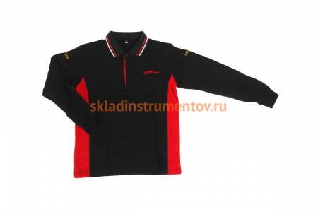 Мужская рубашка-поло с длинным рукавом JTC, размер L, JTC-D02L