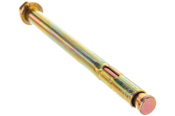 Анкерный болт с гайкой Зубр 10 x 125 мм, 40 шт, желтопассивированный, Профессионал 302342-10-125