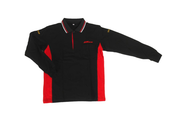 Мужская рубашка-поло с длинным рукавом JTC, размер L, JTC-D02L