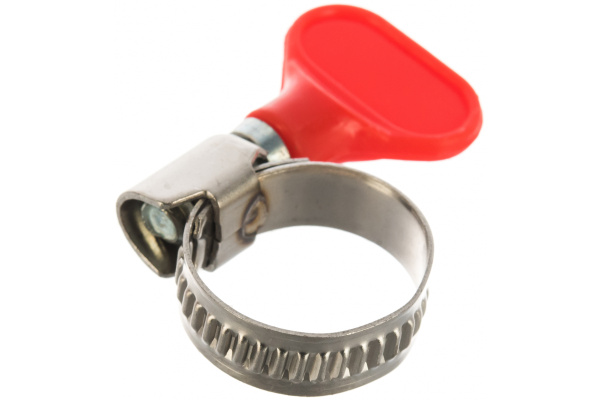 Хомуты Зубр ЭКСПЕРТ "Бабочка", нерж. сталь, накатная лента 9 мм, 12-20 мм, 2 шт. 37835-12-20