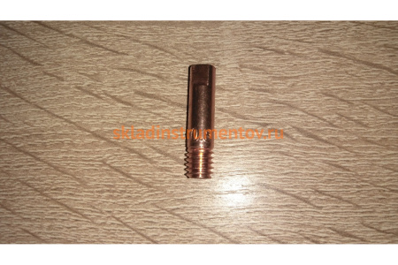 Наконечник токопроводящий (E-Cu для Al; М6х25; 0.8 мм) для горелок MIG/MAG Сварог ICU0003-58