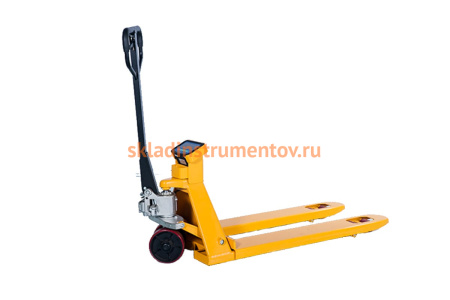 Гидравлическая тележка TOR с весами WH-25ES с принтером полиуретан. колеса 1010038