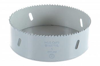 Коронка биметаллическая HSS Co 8% (127 мм) RUKO 126127