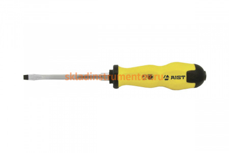 Шлицевая плоская отвертка AIST SL10 200мм ударная под ключ 8112200100 00-00006490