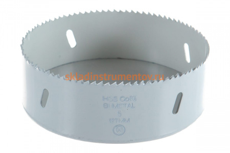 Коронка биметаллическая HSS Co 8% (127 мм) RUKO 126127