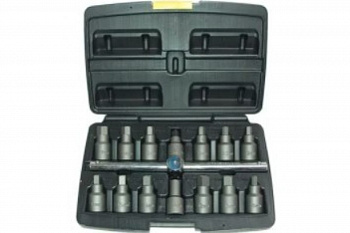 Набор квадратов головок для сливных масляных пробок AIST 1/2”, 15 предметов 67316020 00-00010962