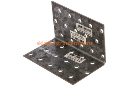 Крепежный угол Зубр МАСТЕР равносторонний 100х60х60мм 1шт 310206-100-060