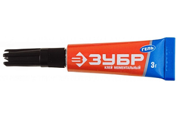 Клей-гель моментальный (3 г) Зубр 41910