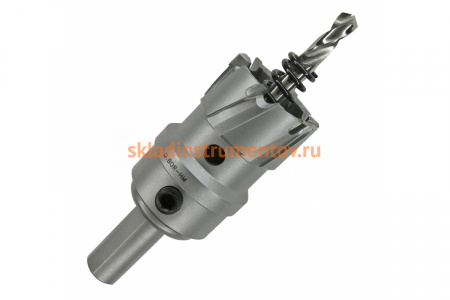 Коронка по металлу HM (38х28 мм; хвостовик 13 мм; комплект) D.BOR HS-HM-28-038-T