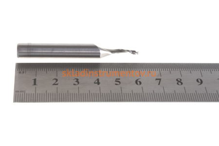 Фреза спиральная по алюминию (3х12х60 мм; Z1; HSS+Co; S8; RH) CMT 188.030.51