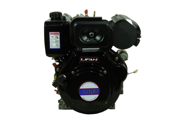 Двигатель LIFAN Diesel 192FD D25, 6A конусный вал 00-00004098