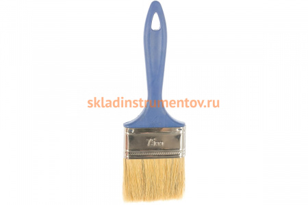Плоская кисть STAYER UNIVERSAL-PROFI светлая натуральная щетина 75мм 01085-75_z01