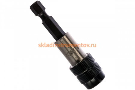 Магнитный держатель бит 60 мм с цанговым фиксатором FORCE 81260Q