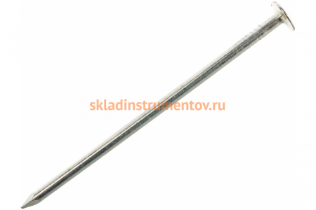 Гвозди с большой потайной головкой ЗУБР цинк 80 х 3.0 мм 180 шт. 4-305091-30-080